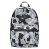 Heritage Fabric Backpack Regular Unisex Coal Black/Phantom Gray White/Black Lightweight Casual DV6243-060