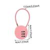 3-Digit Cable Luggage Locks Multifunctional Re-Settable Combination Padlocks Backpack Suitcase Code Locks for School Office