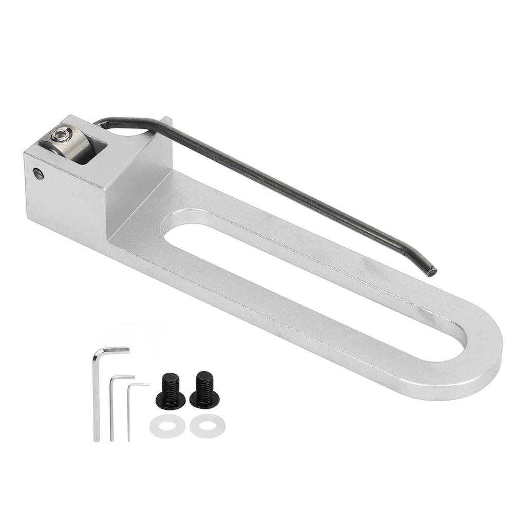Arrow Rear Rest Aluminum Alloy Recurve Bow Magnetic Arrow Rest for Outdoor Archery Training Targeting Hunting Silver
