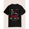 Summer Versatile T-Shirt - Crew Neck Blend Black Men's T-Shirt with Dexter Morgan's Name The Bay Harbor Butcher Slogan Print