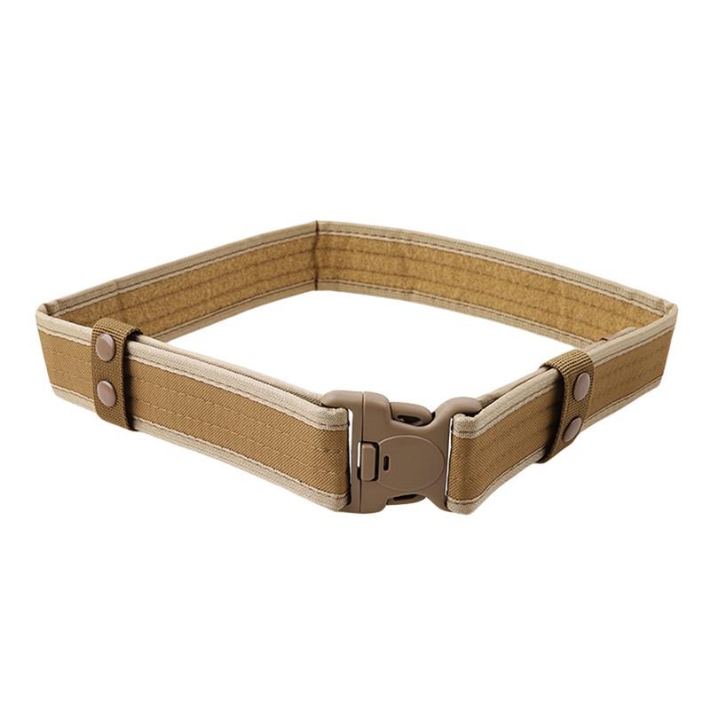 Военный тактический пояс для страйкбола унисекс прочный холщовый материал регулируемый пояс для охоты
