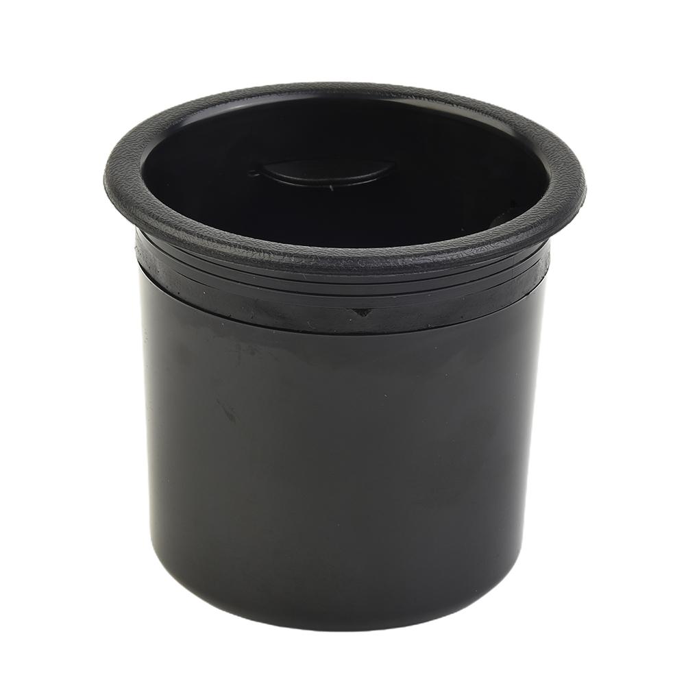 1 шт., утопленный пластиковый держатель для стакана, воды, напитков, для автофургона, автомобиля, морской лодки, прицепа, держатель для стакана, аксессуары для салона автомобиля, черный