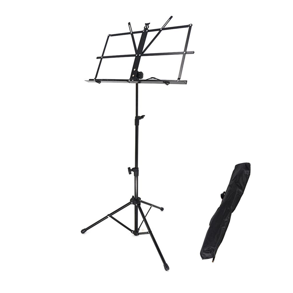 YCHIRO Portable Music Stand, Folding, with Carrying Case