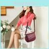 Versatile Women's Casual Shoulderbag Soft Pu Leather Handbag For Shopping And Travel