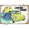 Металлическая вывеска для гаража FIAT, Настенный декор с логотипом автобренда 20x30см