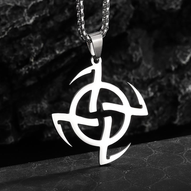 Нержавеющая сталь простой персонализированный кулон-паук ожерелье для мужчин и женщин модный кулон для вечеринки ювелирный подарок