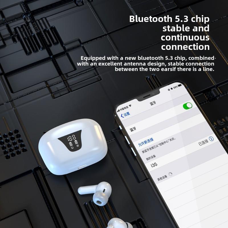 Трансграничные шумоподавляющие наушники Bluetooth с активным шумоподавлением, высокое качество звука, беспроводные внутриканальные наушники TWS Touch с длительным сроком службы