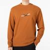 Men's Jordan Air Jordan Sweatshirts Men's Khaki Crew Neck Moderate Regular