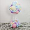 Flower Balloon Stand Column Balloon Chain Ribbon Dot Wedding Party Birthday Decoration Balloon Arch Happy Birthday Balloon Accessories