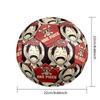 1pc One Piece Football Soccer Ball Size 5 Indoor Soccer Ball Fashion Colorful  Backyard Game -Great For Sports Fans Gift HE16