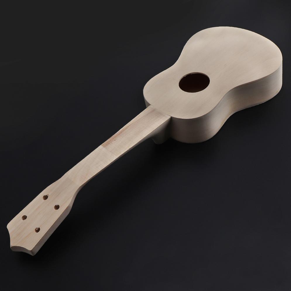 21 ''Сопрано Гавайская гитара DIY Набор Гавайская гитара Ручная работа Картина Сборка Детские подарки