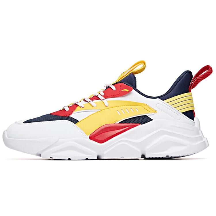 Anta Life Collection Повседневная обувь Мужская Низкая Белый/Желтый/Красный 912038820-2