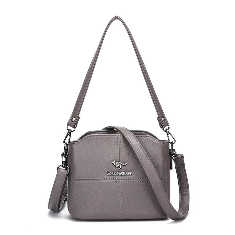 Маленькая квадратная сумка большой вместимости, женская сумка через плечо, высококлассная, модная и элегантная сумка кроссбоди, сумка для мамы и девочки