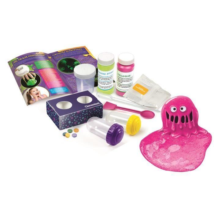 Le slime phosphorescent - Clementoni - Science &amp; Jeu - Jeux Scientifiques