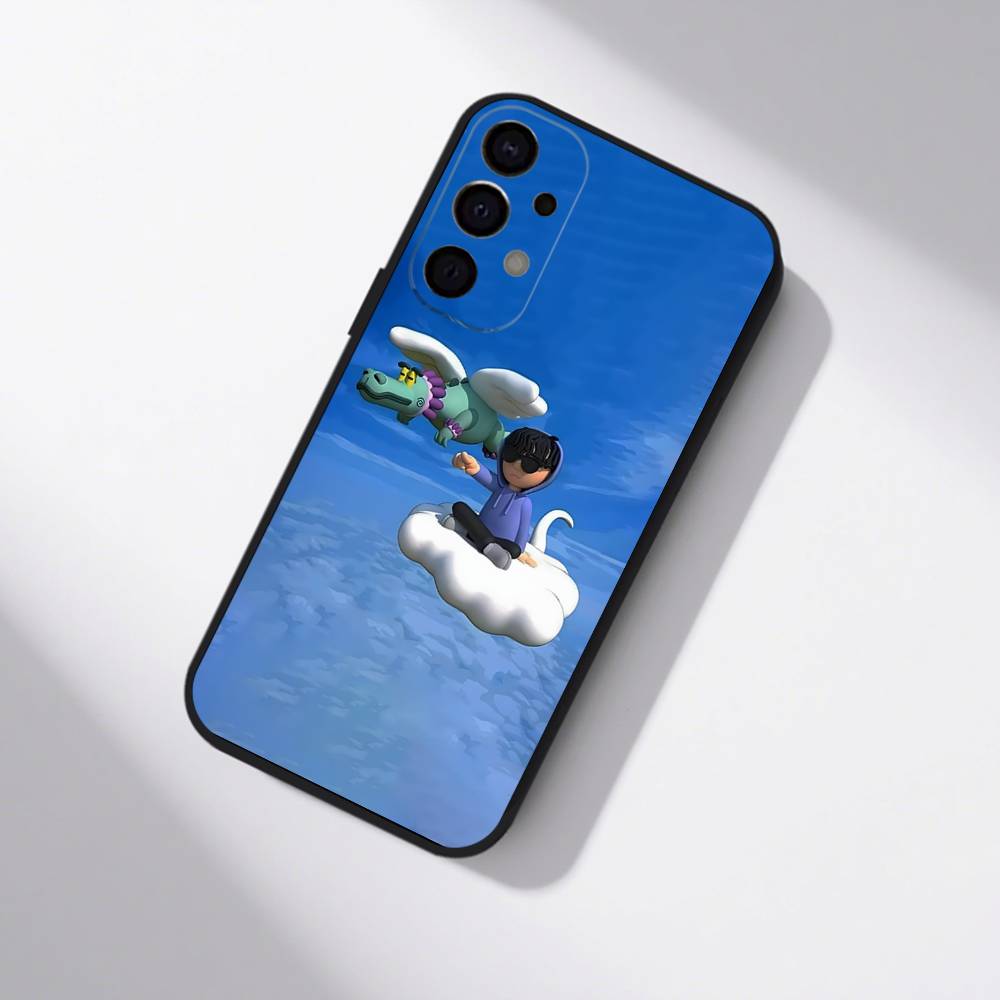 J-Junior H $AD BOYZ 4 LIFE Для Samsung S25,S24,S21,S22,S23,S30,Ultra,S20,Plus,Fe,Lite,5G Черный Чехол для Телефона