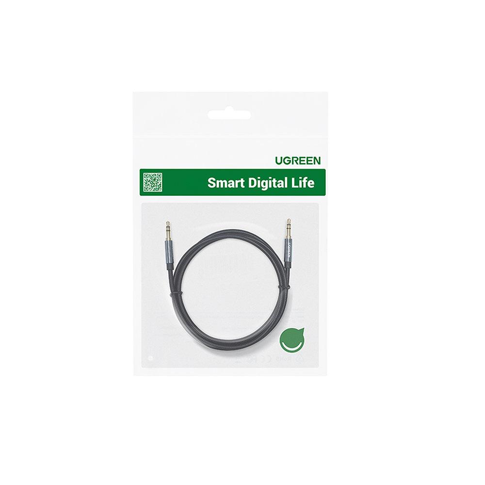Audio cable 2x mini jack 3.5mm 2m black