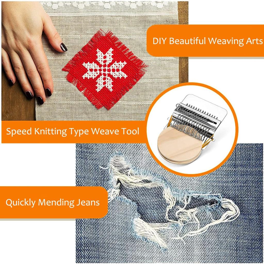 Прядение Маленький Станок Быстро Мини Починка Удобный Станок для Прядения Машина Для Починки Джинсов Носков Одежды