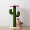 Cat Scratching Tree Cactus-Shaped Post 90cm High Post with Thickened Sisal Trunks And Anti-Tip Protection Green Design Pet for Cats Apartments