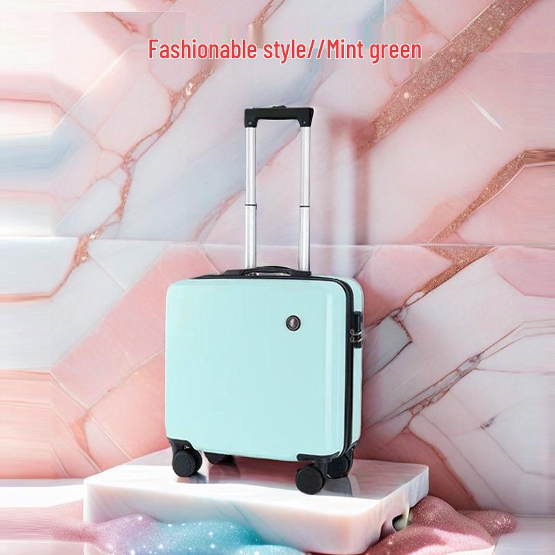 18" Дорожный чемодан ручной клади с универсальными колесами и замком, Прочный чемодан на колесиках для студентов, Доступна 20" версия