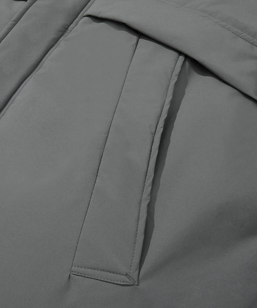 Cgp [Primaloft] Короткая стеганая куртка 'Монстр'_Угольный