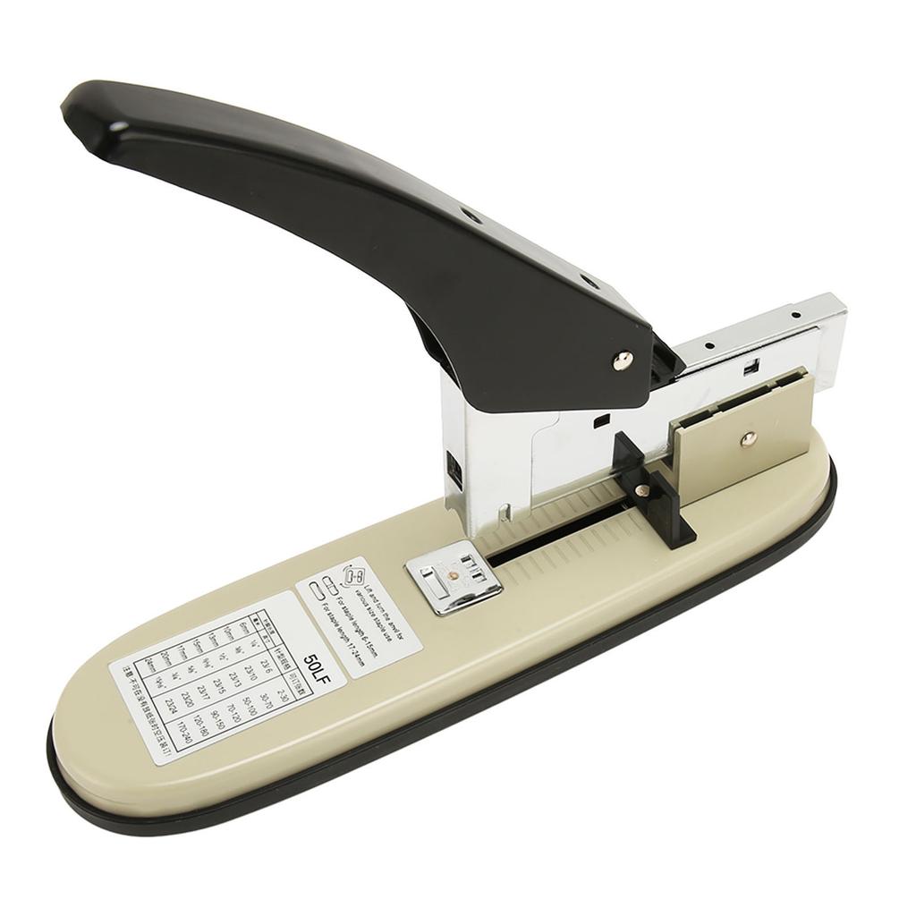 Office Stapler 210 Sheet Capacity Effortless Ergonomic Desk Stapler School Stapler for Home Print St