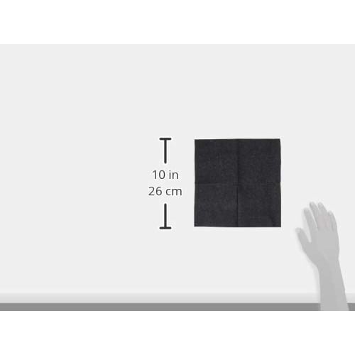 Цветные салфетки Artnap, Сделано в Японии, 25 x 25 см, 50 штук, Черный, C24-BK-J