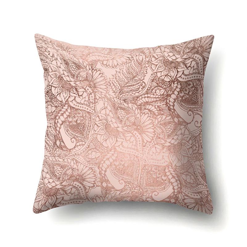 Polyester Pillowcase Automobile Decoration Home Printed Pillowcase Car Cushion Cover Bedside Pillowcase