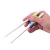 Training Kids Portable  Reusable Chopsticks Children Learning Technique