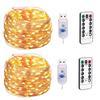 LED String  Lights Garland Fairy Copper Wire Christmas Lamp Waterproof Remote Control for Wedding Home Party Decoration