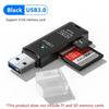 USB 3.0 Кардридер 2 в 1 USB 2.0 для SD Micro SD TF Карта памяти Адаптер для ПК Ноутбук Аксессуары Флэш-накопитель Кардридер
