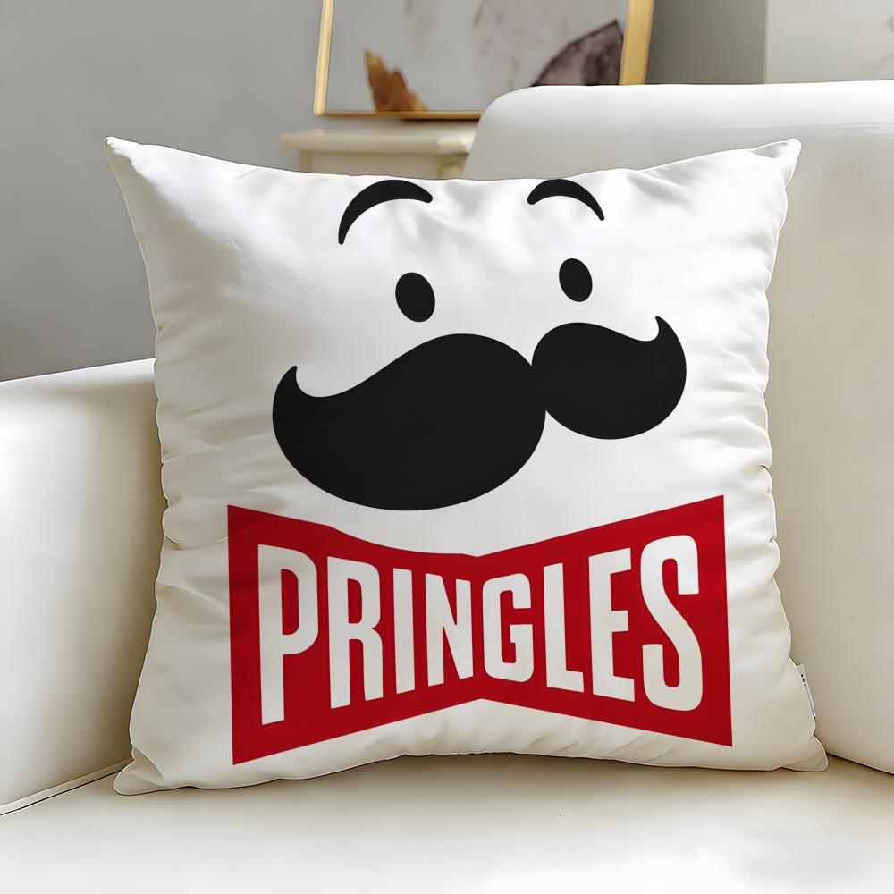 Классический бренд снеков Pringles Наволочка Мягкая и Легко стирающаяся – Универсальная для Дивана, Кровати, Путешествий и Офиса