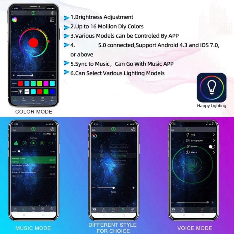 Underglow Light for Truck Pickups ATV UTV SUV Remote Control Trail Rig Lamp