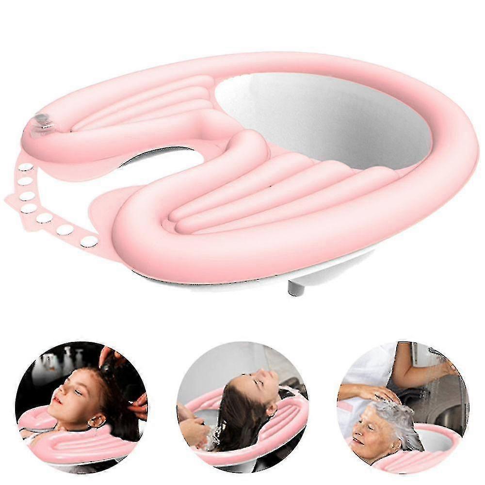 Inflatable Shampoo Bowl Portable Hair Washing Tray Hair Shampoo Basin Lightweight Hair Washing Sink