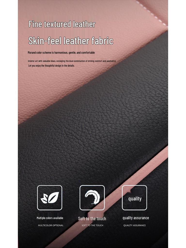 Leapmotor T03 Full Leather Car Seat Cover - All-Season, Universal Fit