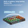 Беспроводной MIDI-контроллер MIDI-клавиатура пэды 16 RGB-пэдов 6 настраиваемых кнопок 8 ручек Перезаряжаемый Поддержка ПК Мобильное приложение для начинающих