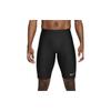 Dri-FIT Fast Solid Logo Print средней посадки эластичные спортивные шорты мужские шорты черные DM4727-010