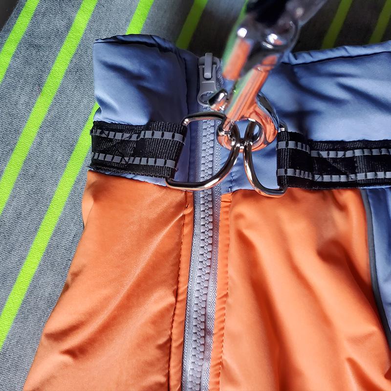 Комбинезон для больших собак, толстый теплый комбинезон для немецких овчарок, непромокаемый дождевик для средних и больших собак, зимняя одежда