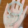 58mm White Moonlight Bracelet Trendy Chinese Ancient Bracelet Cold Hand Ornaments  Friend Gift