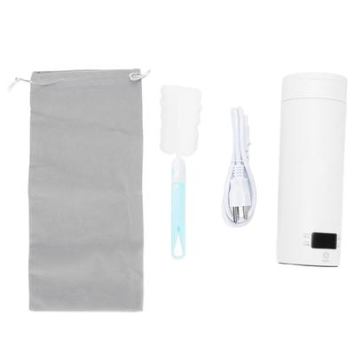 Портативный электрический чайник маленький 450 мл с контролем температуры из нержавеющей стали 316 для путешествий Mini Hot Wat