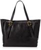 Light Genuine Leather Smart Tote Bag 10 Black [Applause] 27-3840
