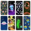 Aesthetics Cartoon Alien Space Phone Case For Xiaomi Mi 10T 11i 11T Note 10 11 Lite NE F1 POCO F3 M3 X3 GT NFC M4 X4 Pro 5G