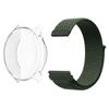 Nylon Watch Strap with TPU Protection Case For Garmin Vivoactive 6 Active6 Actice 5 Wristband