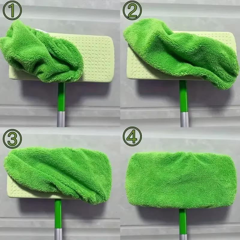 2/4/6 шт. Многоразовые салфетки из микрофибры для швабры Swiffer, Моющиеся сменные тряпки и полотенца для бытовых аксессуаров для мытья полов