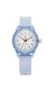 And Cue Smile Watch Blue [Cue Solar] R03A-001VK Women's