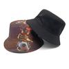 Football Printed Bucket Hat Men Women Summer Sunscreen Panama Unisex Football Game Fashion Decorate Fisherman Cap Sun Protection
