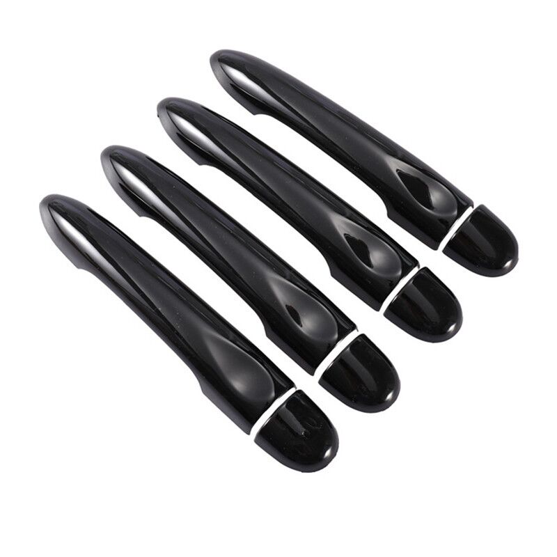 For Renault Captur Kaptur Samsung QM3 2013- Glossy Black Car Door Handle Cover Trim Styling Accessories 2014 2015 2016