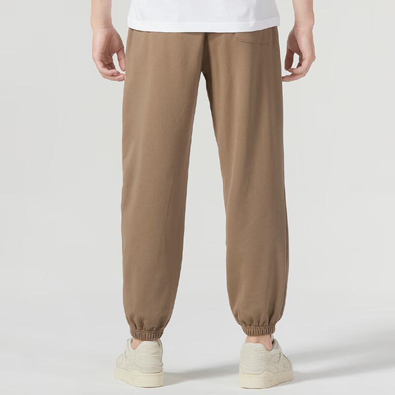 PUMA Casual Pants Unisex Khaki Moderate Cuffed Pants 677520-89