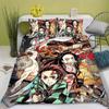 Demon Slayer: Kimetsu No Yaiba Duvet Cover Set Bedding Comforter Sets King Size 3D Children'S Bedding Set