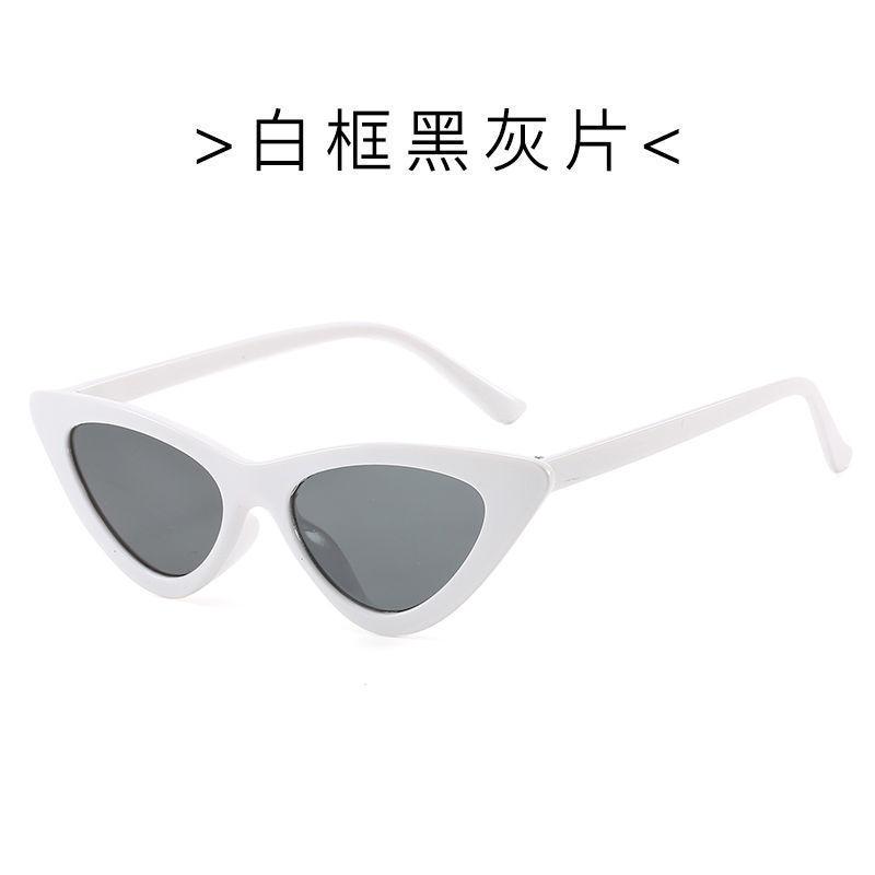 Солнцезащитные очки «кошачий глаз» модные и простые в использовании, с ними легко фотографироваться. Треугольные очки с небольшой оправой 9788