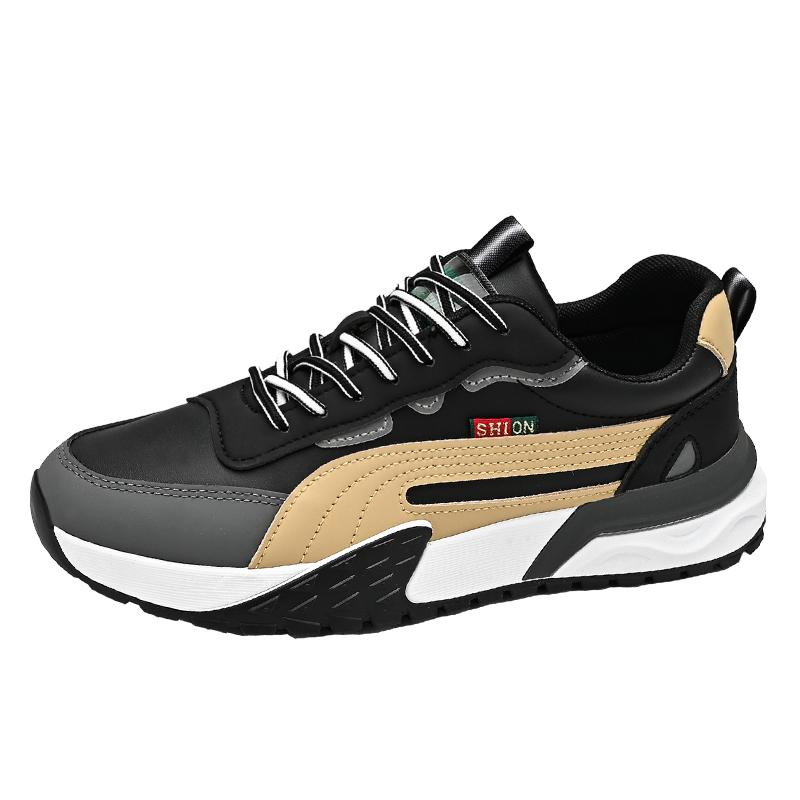 Sport Shose Fashion Lace-Up Mesh Outdoor Casual Shoes Waterproof Non-Slip Thick-Soled Rebound Men Shoes Sneakers For Mens